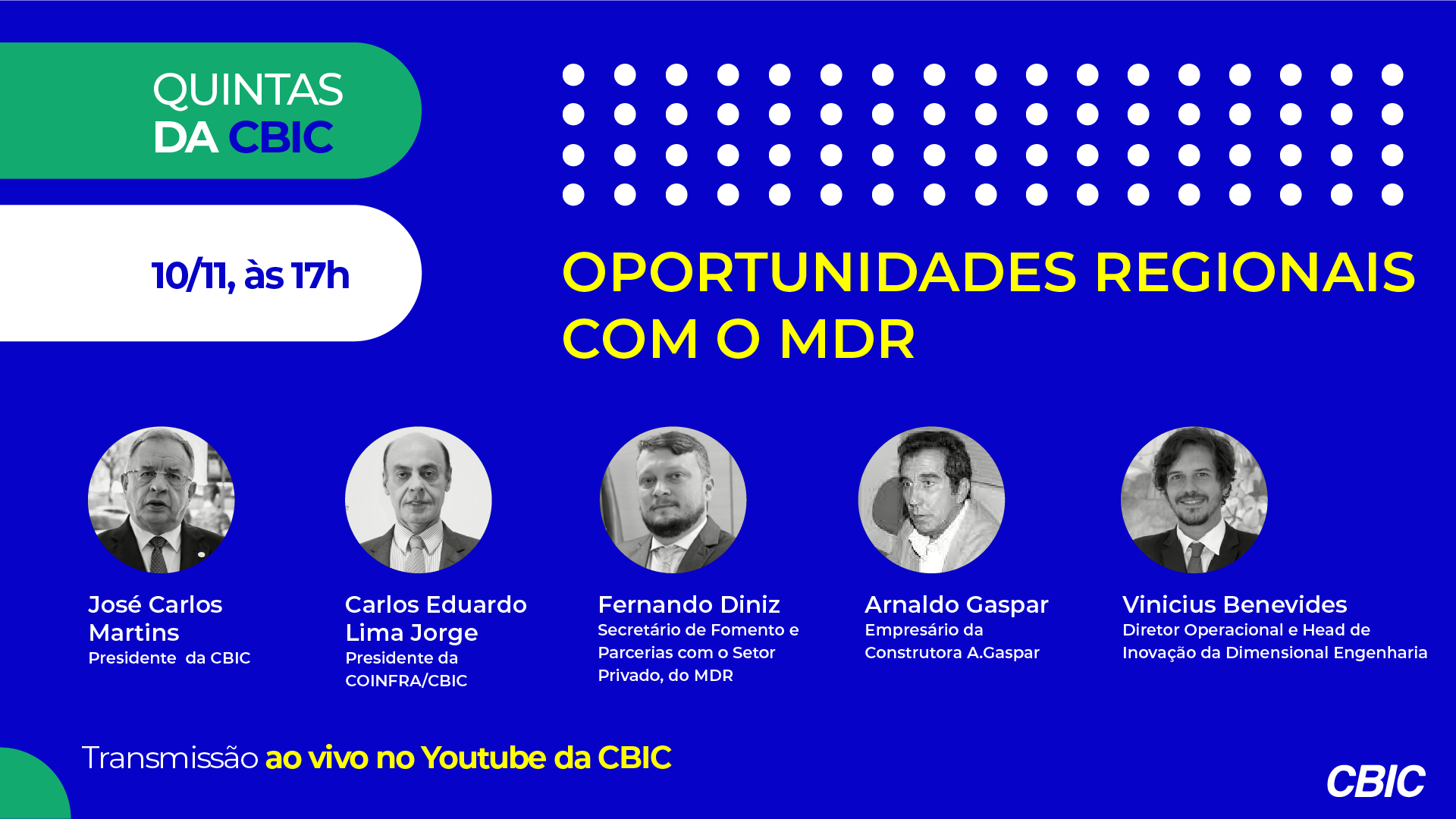 Quintas Da Cbic Debate Oportunidades Regionais Mdr Cbic C Mara