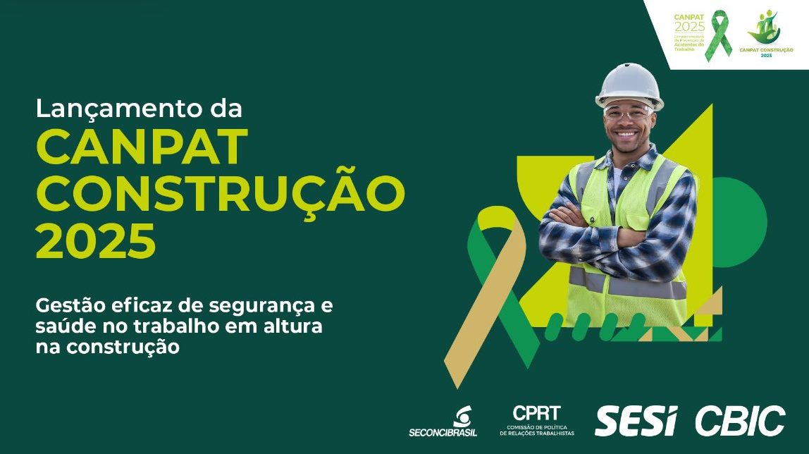 Imagem evento Lançamento CANPAT Construção 2025