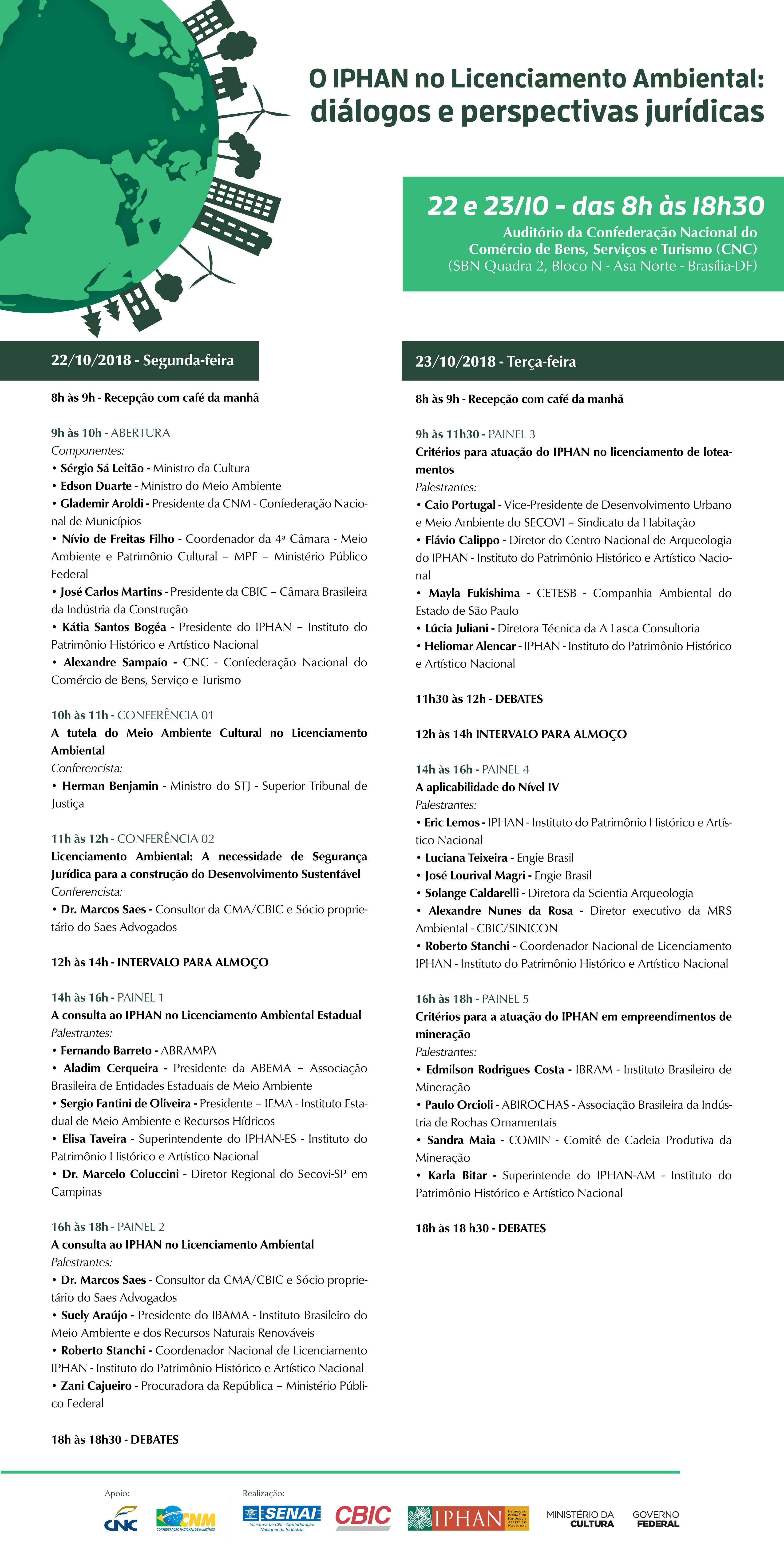 Setor produtivo e órgãos ambientais debatem licenciamento ambiental - CBIC  – Câmara Brasileira da Industria da Construção