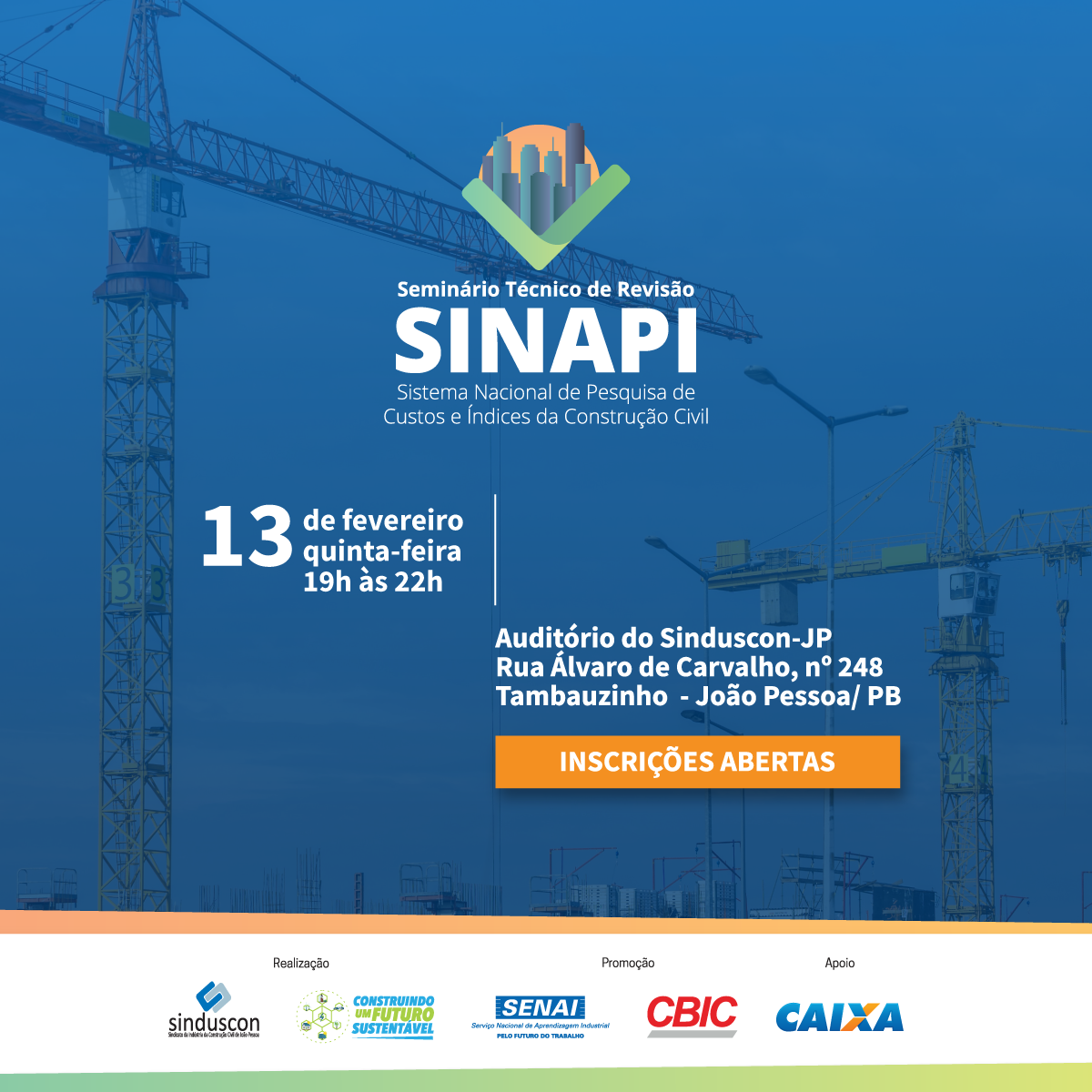 Seminário Técnico de Revisão SINAPI