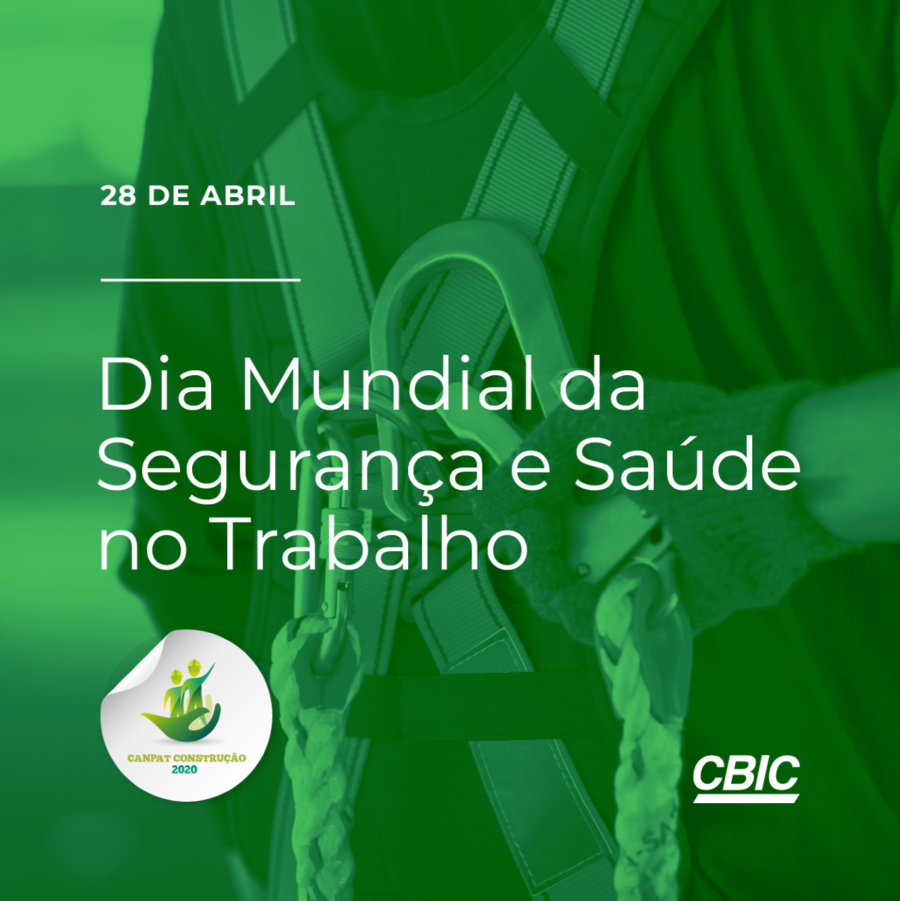 Construção Celebra Dia Mundial De Segurança E Saúde No Trabalho Cbic Câmara Brasileira Da 5486