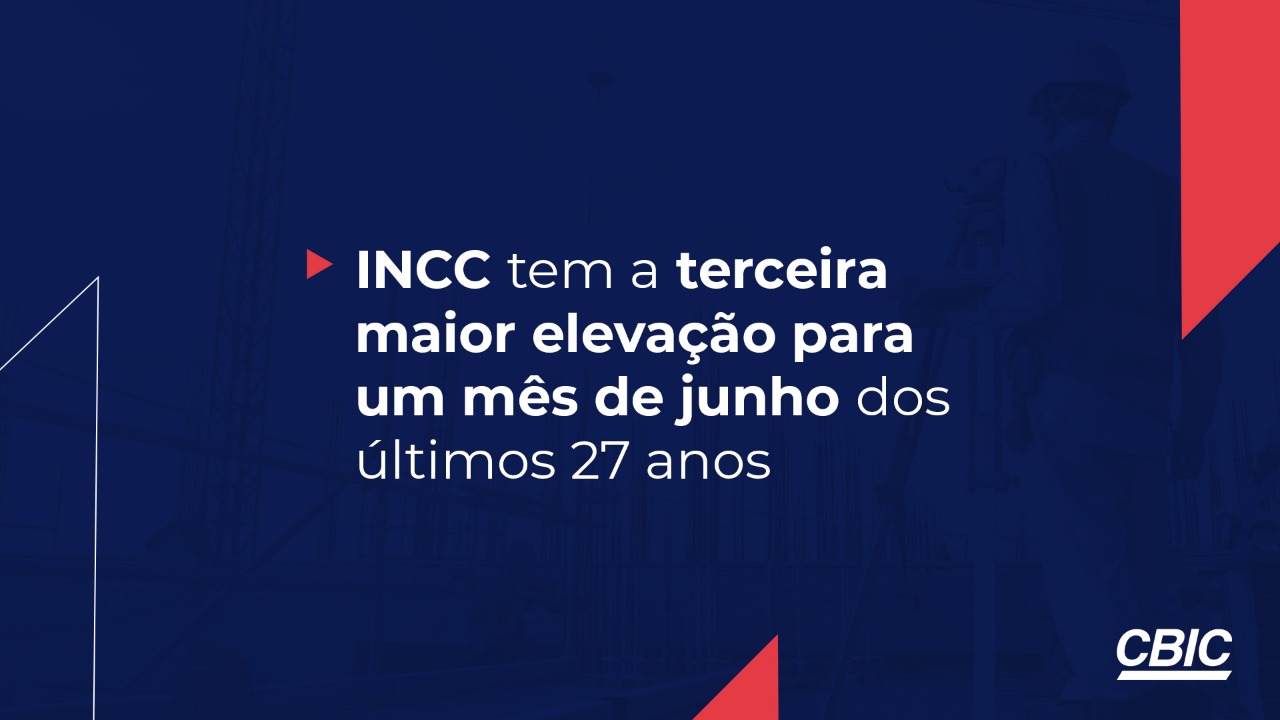 Custo da Construção segue em alta, revela INCC da FGV CBIC Câmara