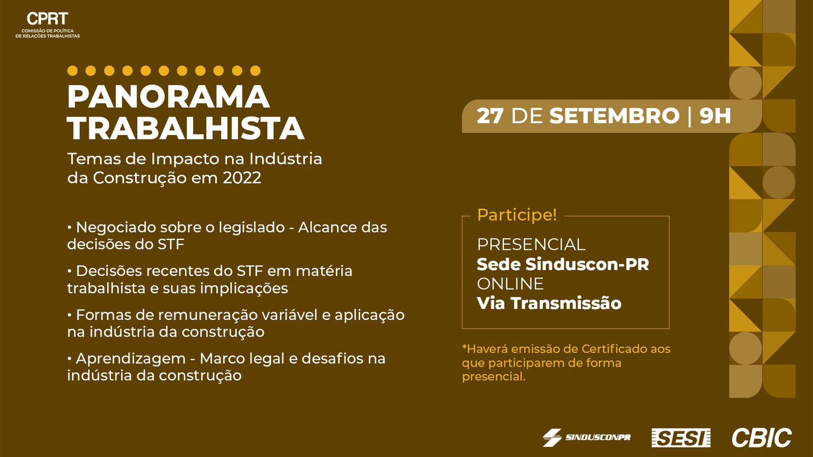 Curso completo de Imersão do SINAPI - HIBRIDO